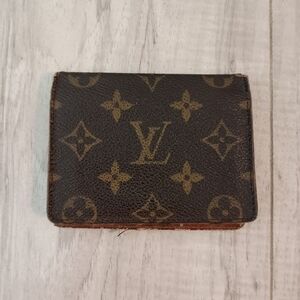Louis Vuitton Monogram Porte 2 Cartes Vertical  Pass Case